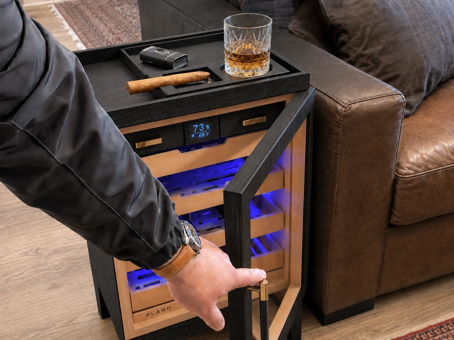 The full cabinet, at 180 degrees