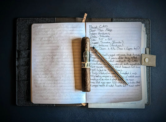 Bucksaw Leather Journal: Best Notebook for Cigar Review Notes!