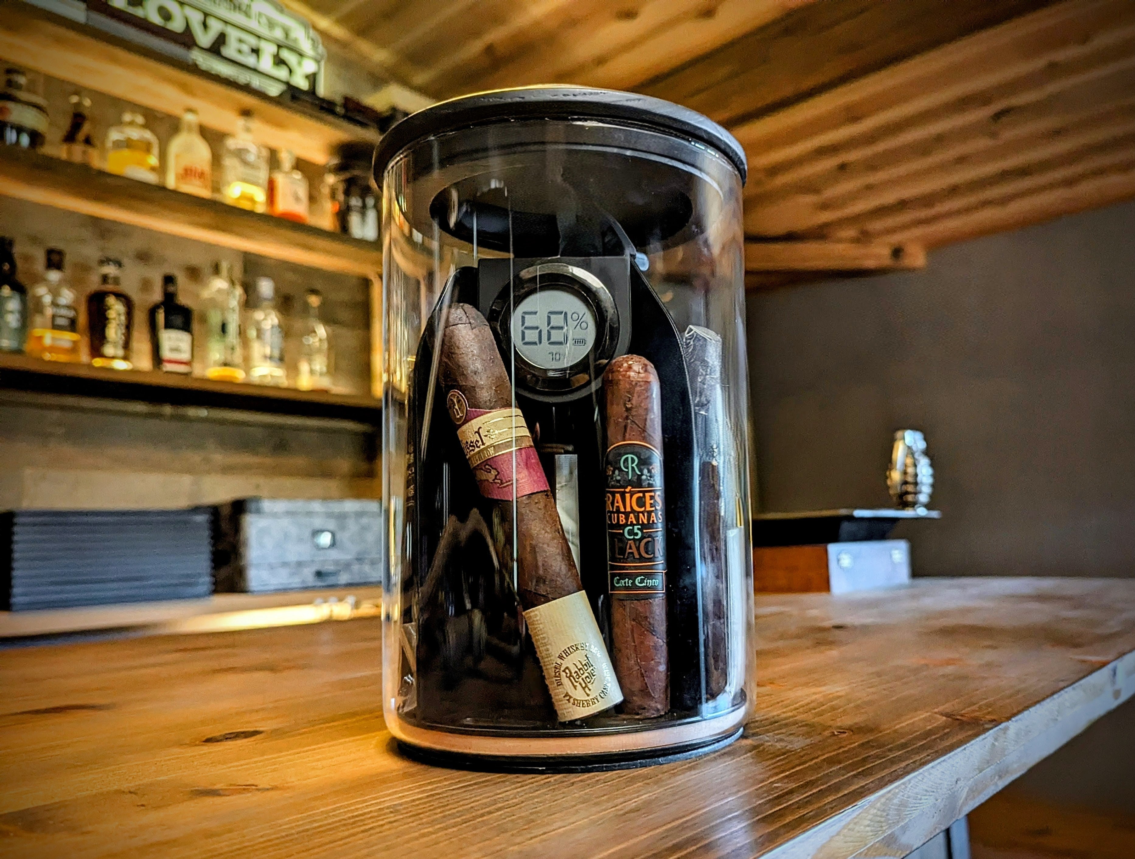 Best Cigar Tupperdor Ever? Cylindor Humidor 2.0 Product Walk-Through ...