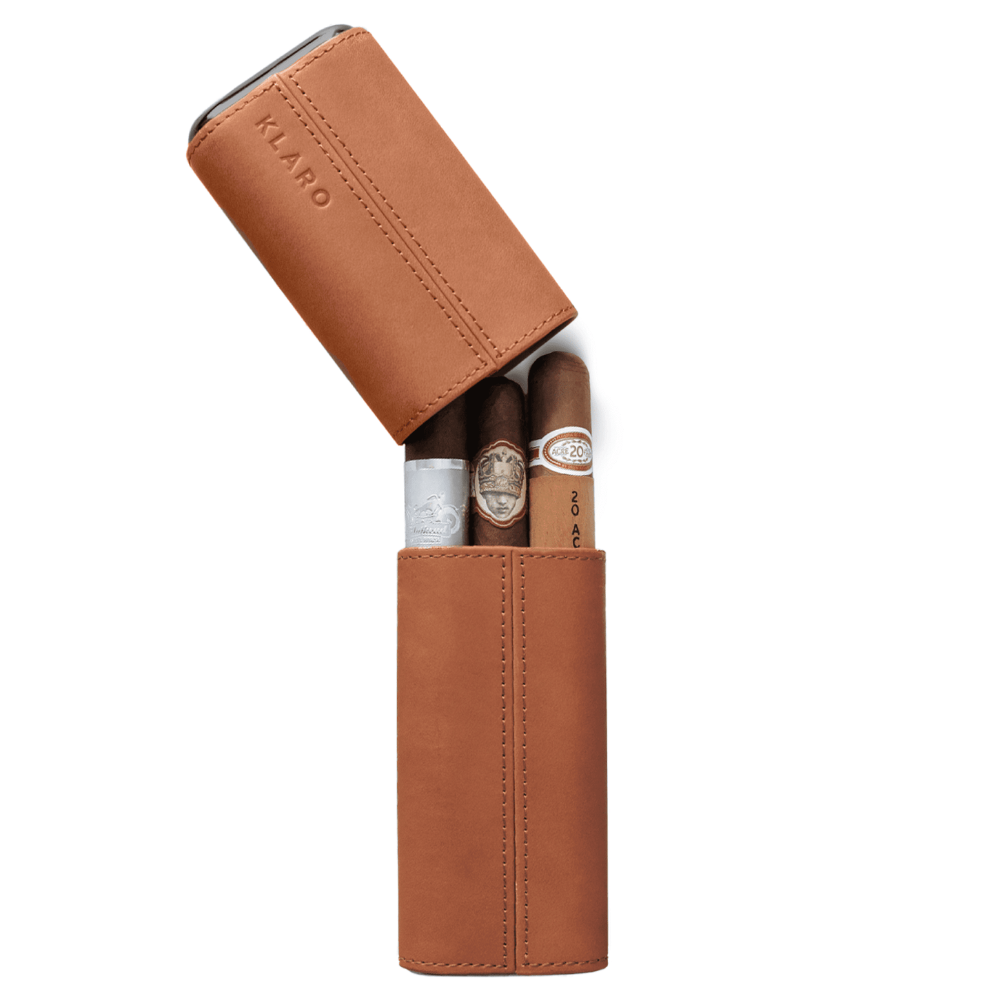 Premium 3 Cigar Travel Case