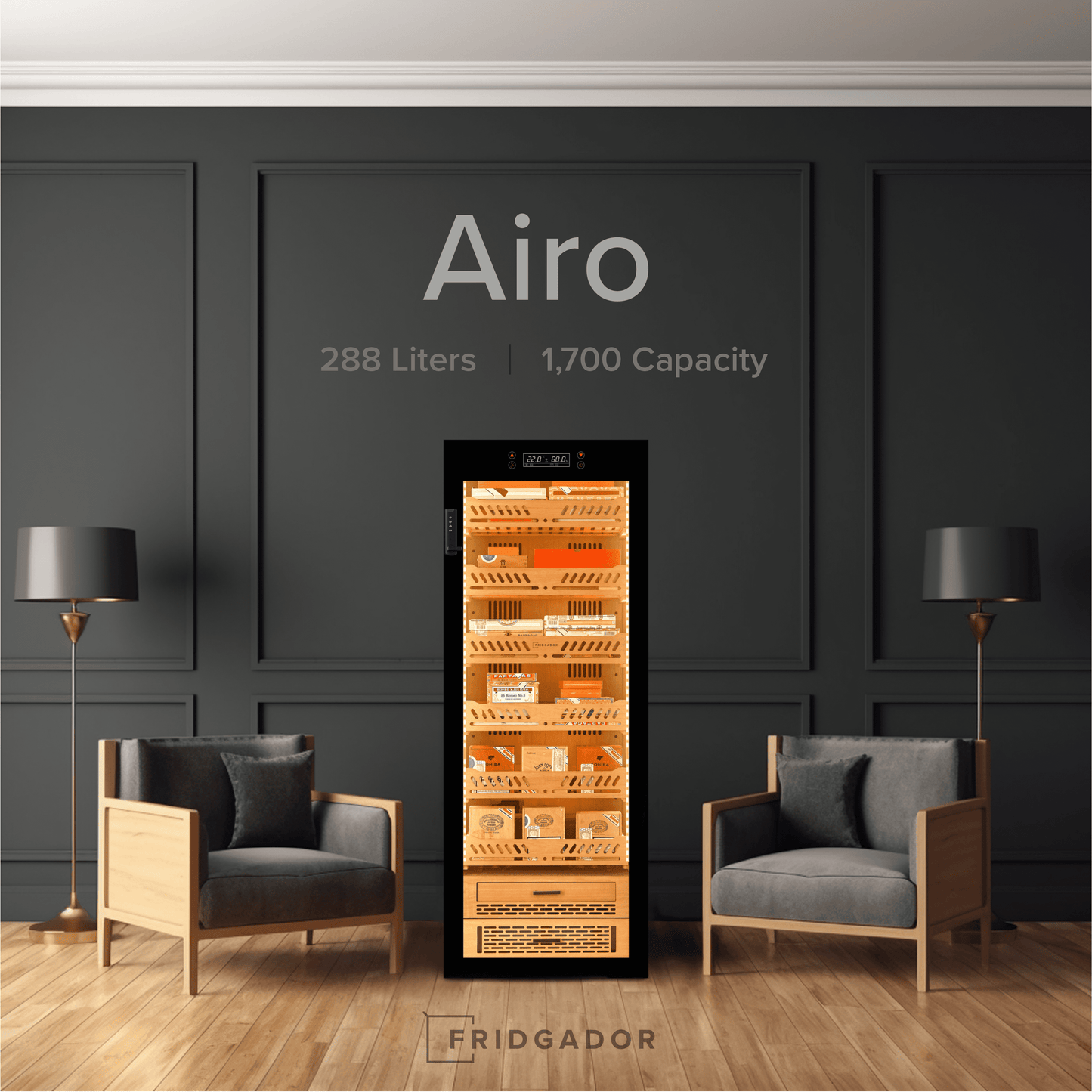 Airo Fridgador Cabinet - 288L