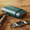 Premium 3 Cigar Travel Case