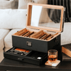 Bandeja de almacenamiento de humidor militar adicional 