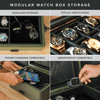 Caja de reloj modular militar - 10 ranuras
