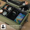 Caja de reloj modular militar - 10 ranuras