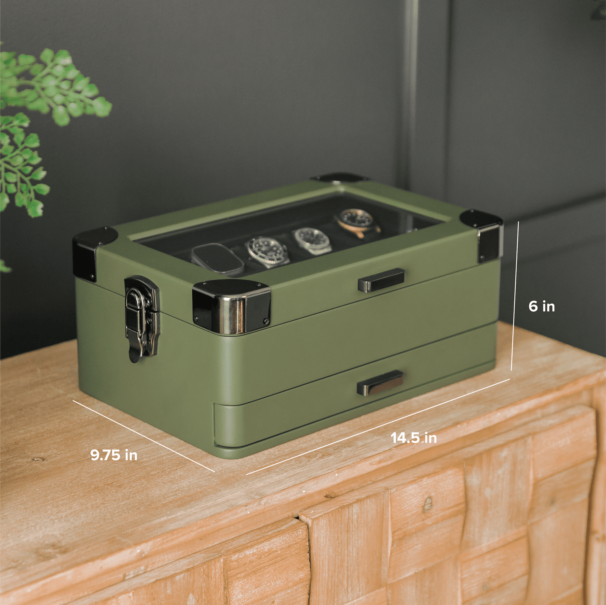 Military Modular Watch Box - 10 Slot – Case Elegance