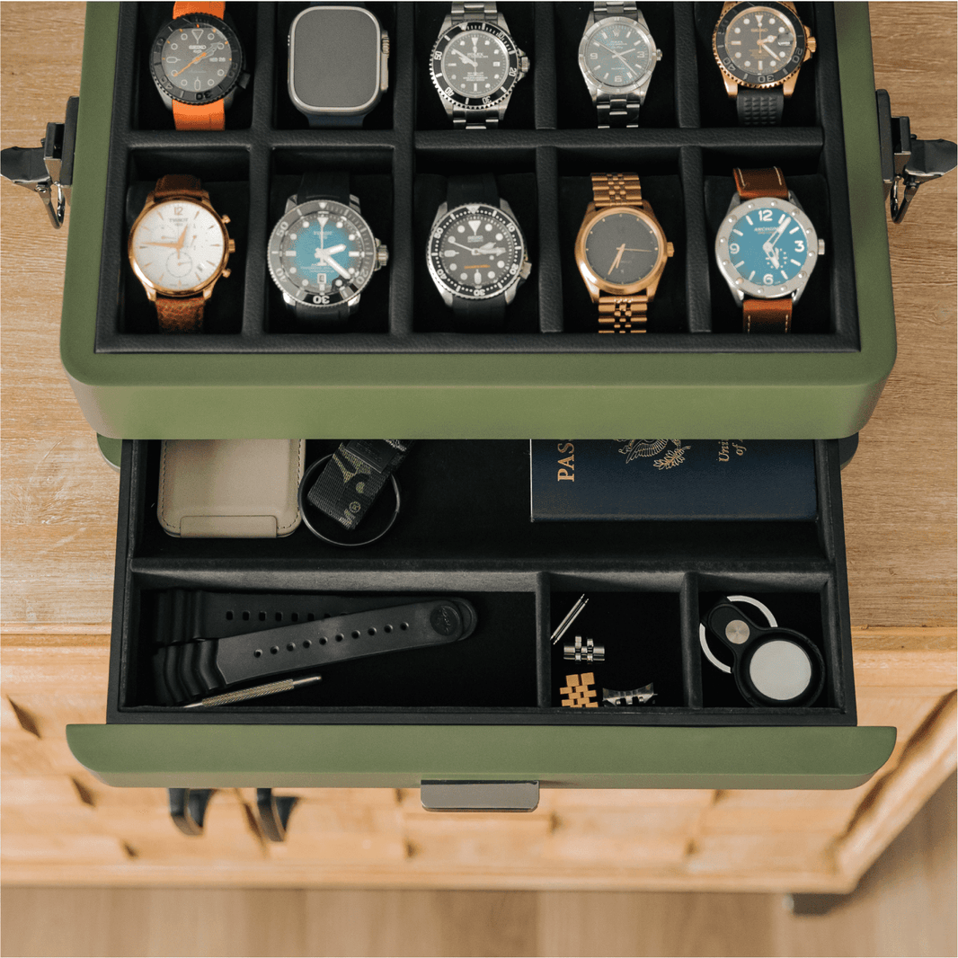Multiple Watch Storage Case Watch Boxes & Watch Cases – Case Elegance